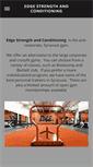 Mobile Screenshot of edgesyracuse.com